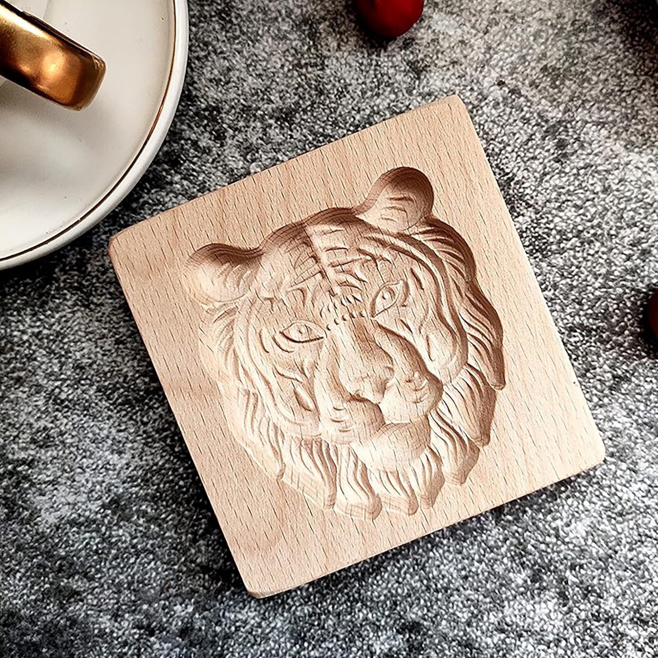 Emporte Pièce - CookieWood™ - Tigre - Le sucre doré