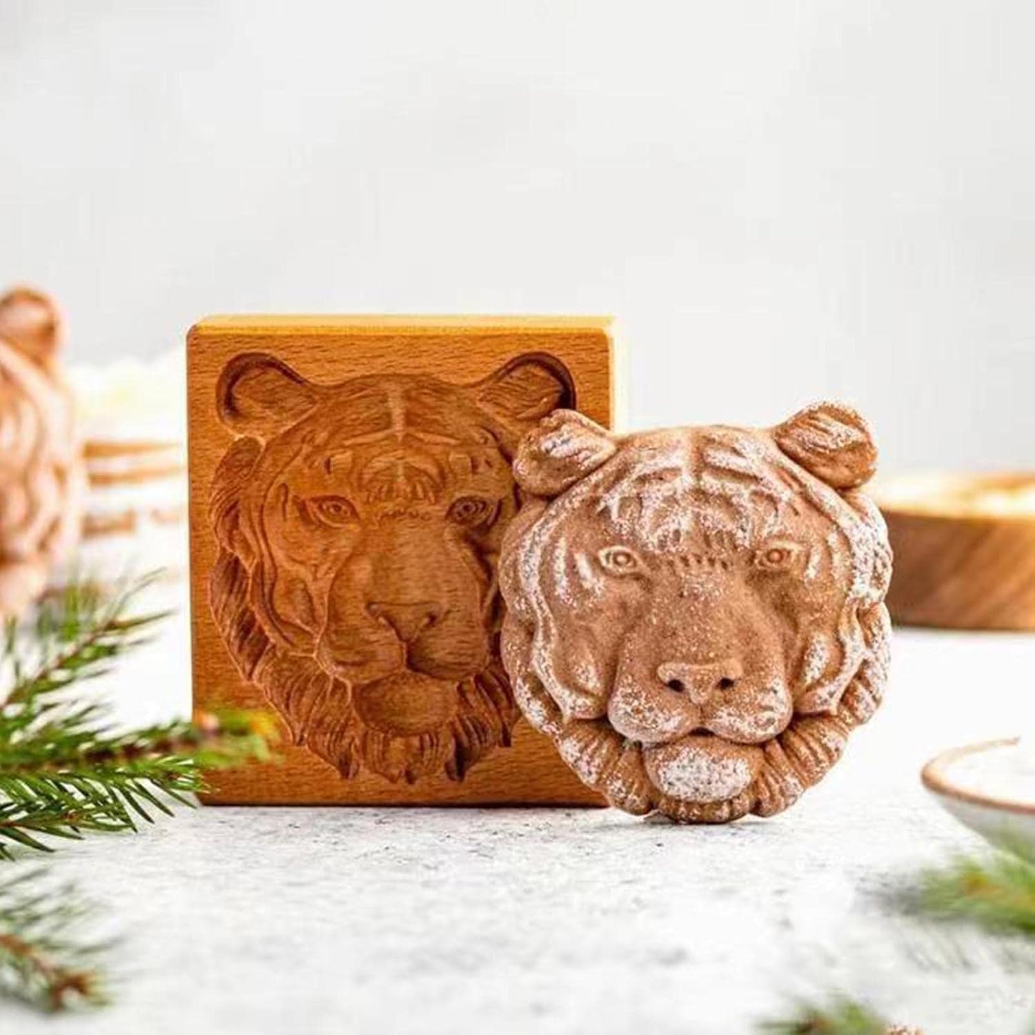 Emporte Pièce - CookieWood™ - Tigre - Le sucre doré