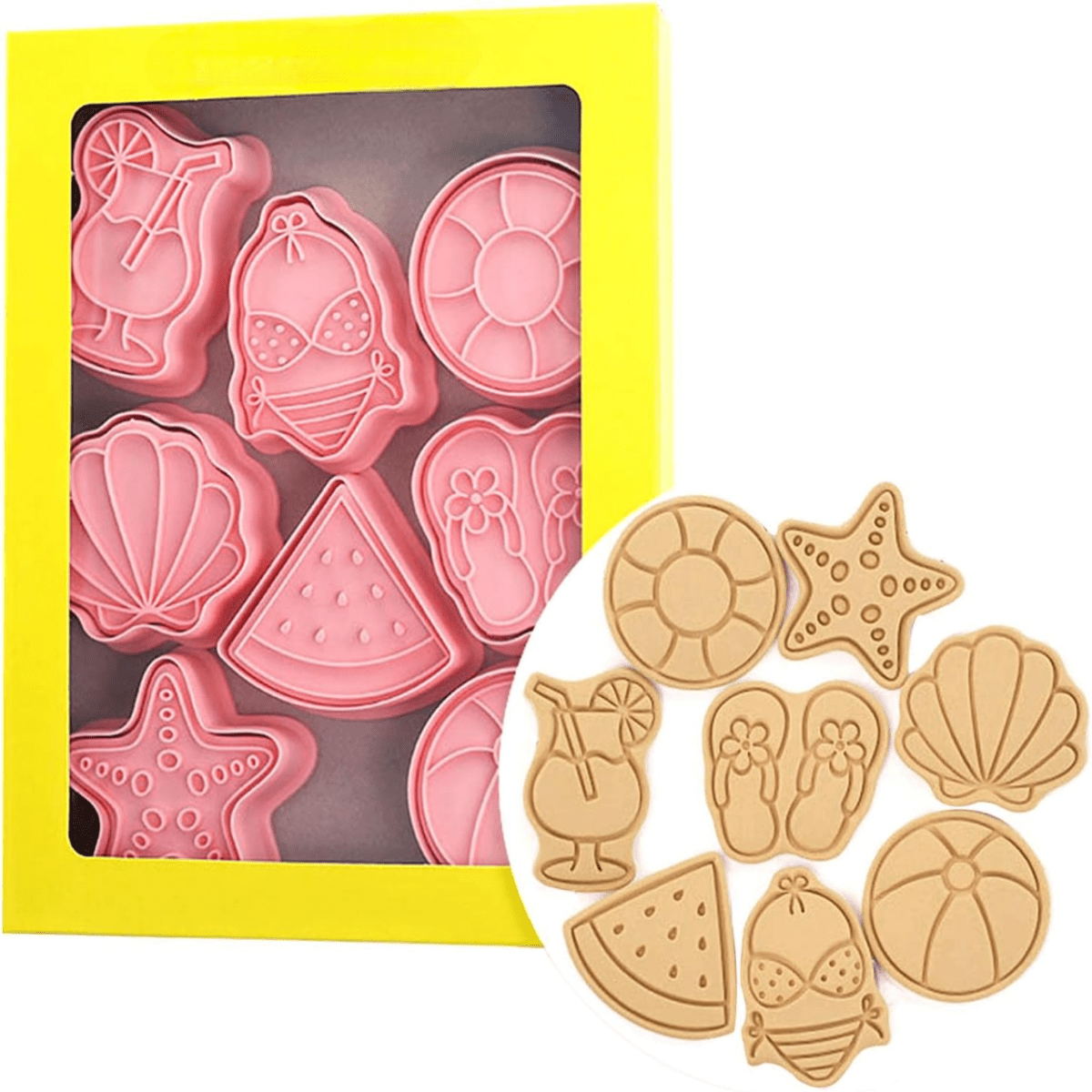 Emporte Piece - IslandShapes™ - Plage - Le sucre doré