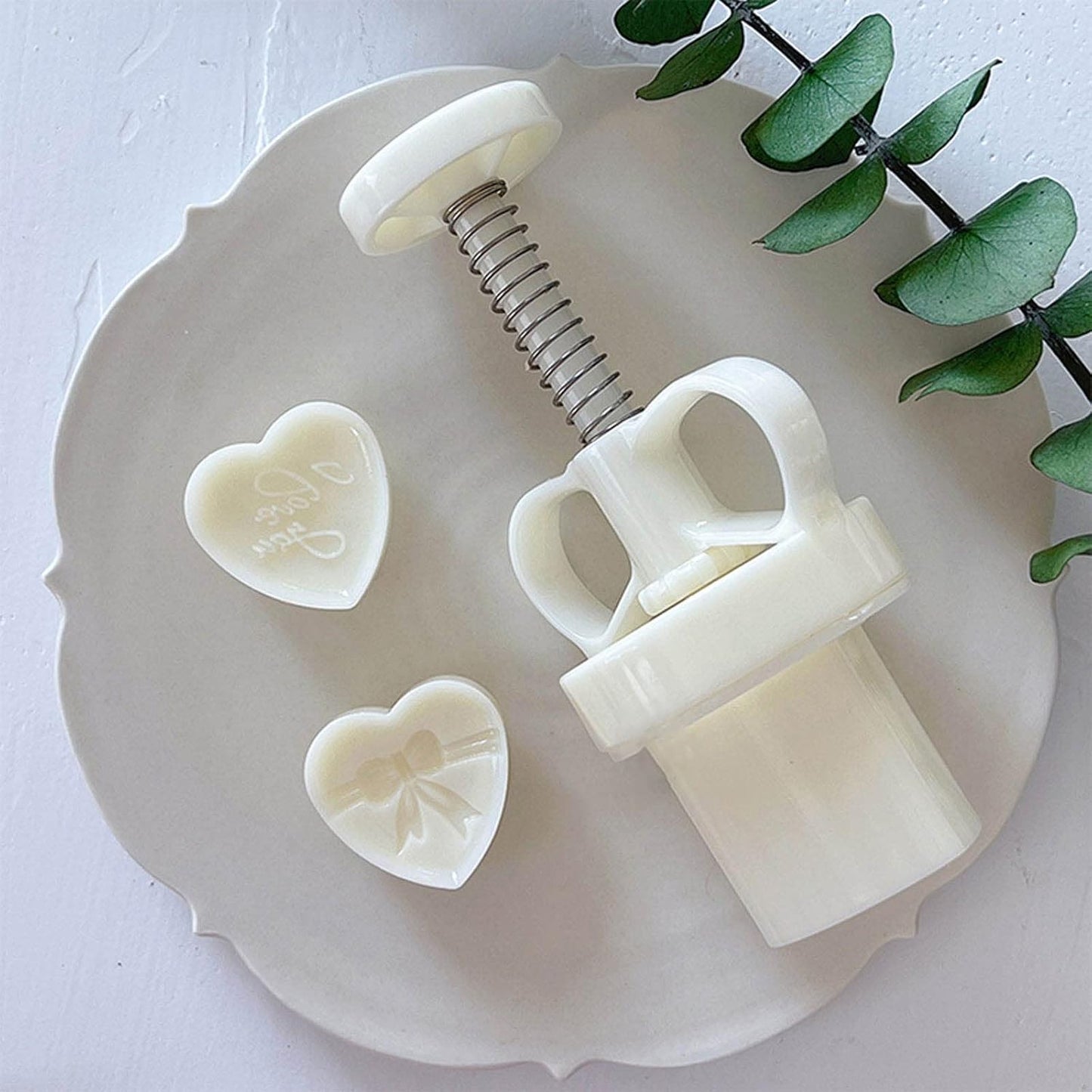 Moule à Gâteau - SakuMold™ - Cœur Enchanteur - Le sucre doré