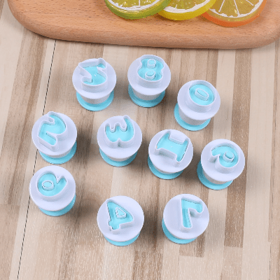 Moule à patisserie - BakingPastryDecoration™ - Nombre - Le sucre doré