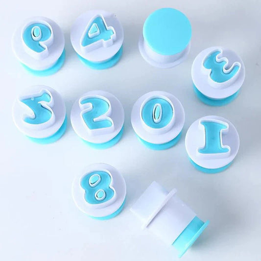 Moule à patisserie - BakingPastryDecoration™ - Nombre - Le sucre doré